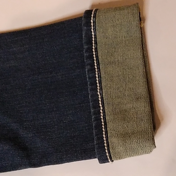 NWT L.A. IDOL EMBROIDERED CUFFED CAPRIS SZ. 3 (junior) - Picture 9 of 9